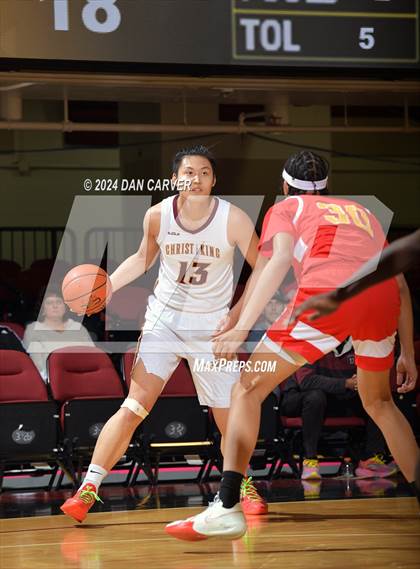 Thumbnail 1 in Christ the King vs. Monroe Campus (Public vs Catholic Hoops Showdown) photogallery.