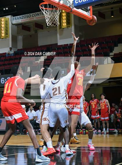 Thumbnail 1 in Christ the King vs. Monroe Campus (Public vs Catholic Hoops Showdown) photogallery.