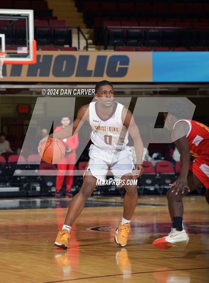 Thumbnail 2 in Christ the King vs. Monroe Campus (Public vs Catholic Hoops Showdown) photogallery.
