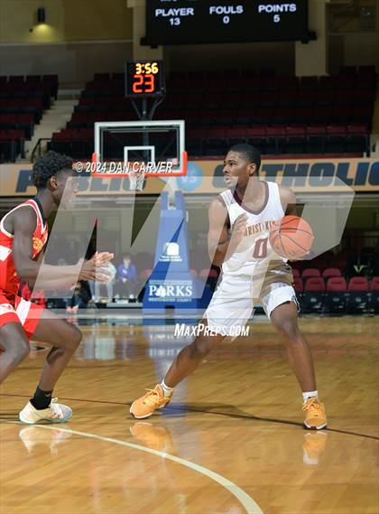 Thumbnail 3 in Christ the King vs. Monroe Campus (Public vs Catholic Hoops Showdown) photogallery.