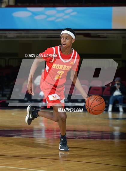 Thumbnail 3 in Christ the King vs. Monroe Campus (Public vs Catholic Hoops Showdown) photogallery.