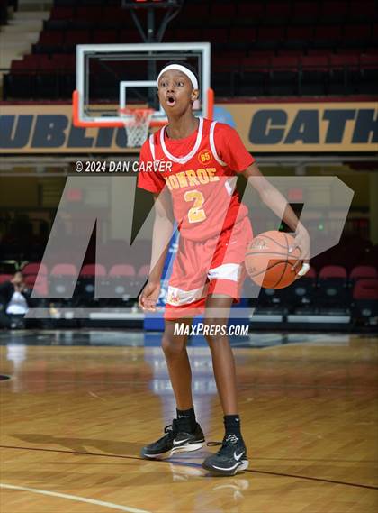 Thumbnail 2 in Christ the King vs. Monroe Campus (Public vs Catholic Hoops Showdown) photogallery.