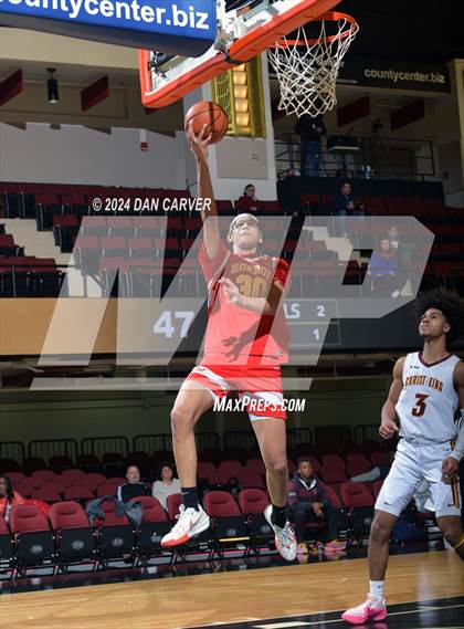 Thumbnail 2 in Christ the King vs. Monroe Campus (Public vs Catholic Hoops Showdown) photogallery.
