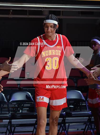 Thumbnail 1 in Christ the King vs. Monroe Campus (Public vs Catholic Hoops Showdown) photogallery.