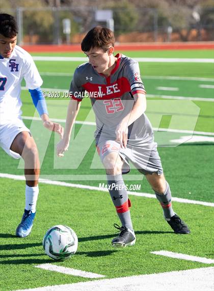 Thumbnail 1 in Lee [Robert E.] vs Sam Houston (North Texas Elite Showcase) photogallery.