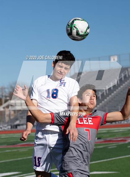 Thumbnail 1 in Lee [Robert E.] vs Sam Houston (North Texas Elite Showcase) photogallery.