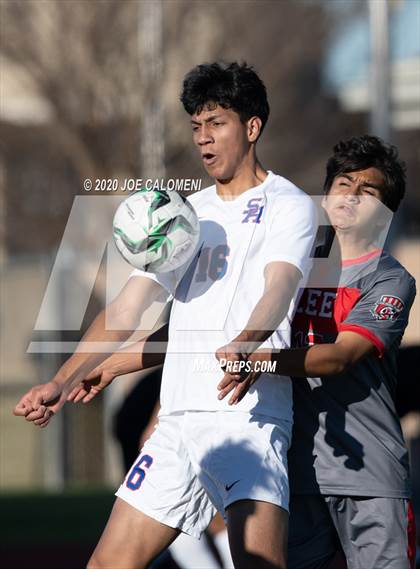 Thumbnail 1 in Lee [Robert E.] vs Sam Houston (North Texas Elite Showcase) photogallery.