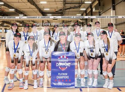 Thumbnail 2 in Saint Francis vs Cornerstone Christian (Nike Tournament of Champions - Final) photogallery.