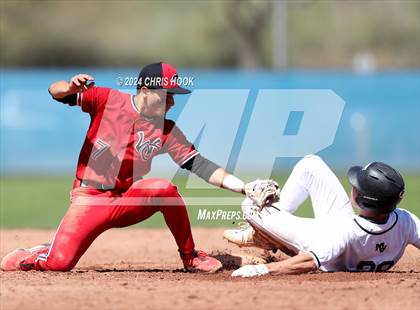 Thumbnail 1 in Walden Grove vs Mountain View (Lancer Baseball Classic) photogallery.