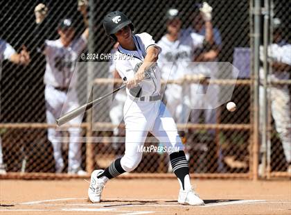 Thumbnail 3 in Walden Grove vs Mountain View (Lancer Baseball Classic) photogallery.