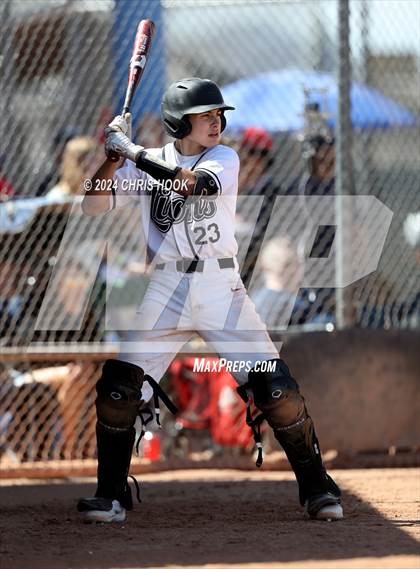Thumbnail 2 in Walden Grove vs Mountain View (Lancer Baseball Classic) photogallery.