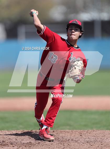 Thumbnail 3 in Walden Grove vs Mountain View (Lancer Baseball Classic) photogallery.