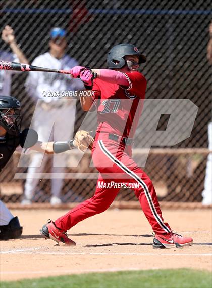Thumbnail 3 in Walden Grove vs Mountain View (Lancer Baseball Classic) photogallery.