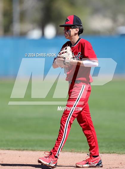 Thumbnail 1 in Walden Grove vs Mountain View (Lancer Baseball Classic) photogallery.