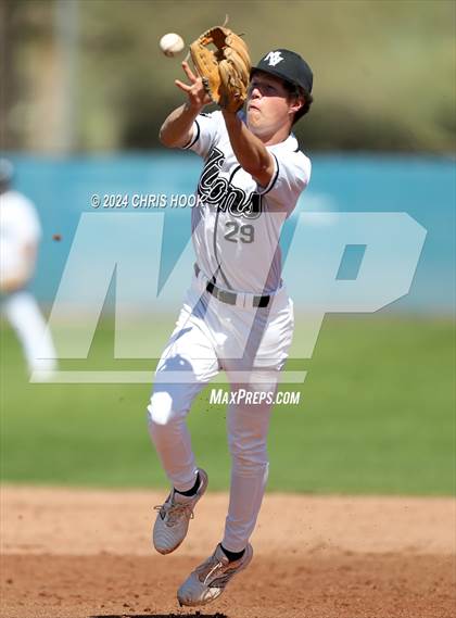 Thumbnail 3 in Walden Grove vs Mountain View (Lancer Baseball Classic) photogallery.