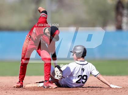 Thumbnail 3 in Walden Grove vs Mountain View (Lancer Baseball Classic) photogallery.