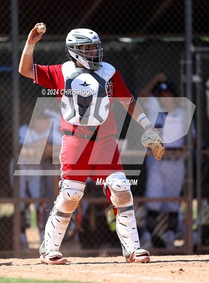 Thumbnail 1 in Walden Grove vs Mountain View (Lancer Baseball Classic) photogallery.