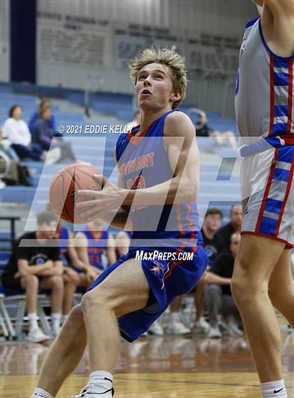 Thumbnail 2 in Trinity Christian vs Covenant Christian (Krum Invitational) photogallery.