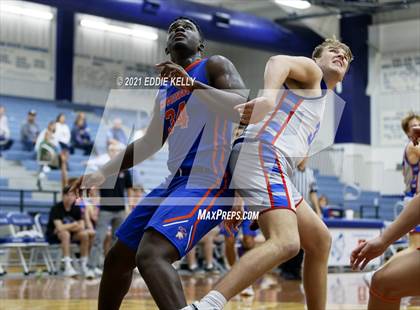Thumbnail 1 in Trinity Christian vs Covenant Christian (Krum Invitational) photogallery.