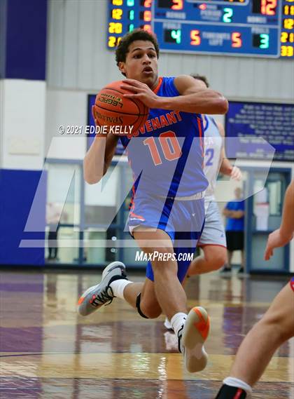 Thumbnail 1 in Trinity Christian vs Covenant Christian (Krum Invitational) photogallery.