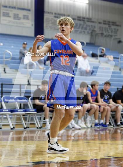 Thumbnail 3 in Trinity Christian vs Covenant Christian (Krum Invitational) photogallery.