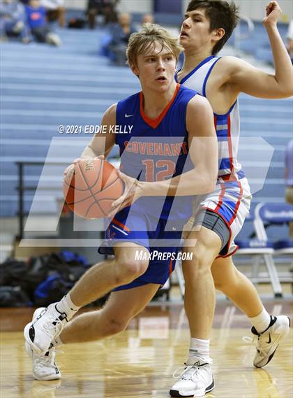 Thumbnail 3 in Trinity Christian vs Covenant Christian (Krum Invitational) photogallery.