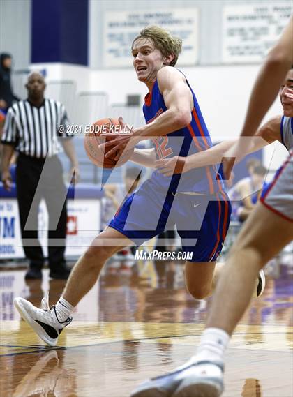 Thumbnail 3 in Trinity Christian vs Covenant Christian (Krum Invitational) photogallery.