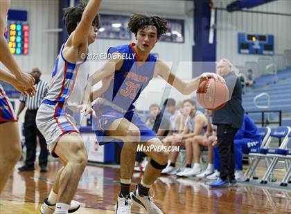 Thumbnail 3 in Trinity Christian vs Covenant Christian (Krum Invitational) photogallery.