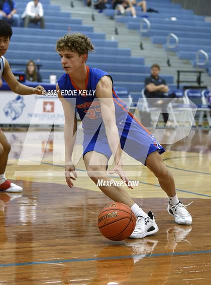 Thumbnail 1 in Trinity Christian vs Covenant Christian (Krum Invitational) photogallery.