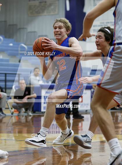 Thumbnail 1 in Trinity Christian vs Covenant Christian (Krum Invitational) photogallery.