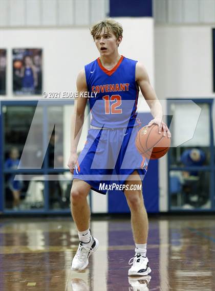 Thumbnail 2 in Trinity Christian vs Covenant Christian (Krum Invitational) photogallery.