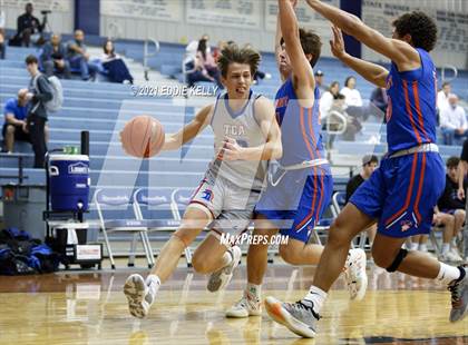 Thumbnail 2 in Trinity Christian vs Covenant Christian (Krum Invitational) photogallery.