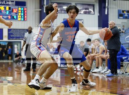 Thumbnail 2 in Trinity Christian vs Covenant Christian (Krum Invitational) photogallery.