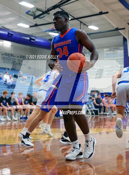 Thumbnail 2 in Trinity Christian vs Covenant Christian (Krum Invitational) photogallery.