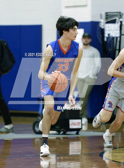 Thumbnail 3 in Trinity Christian vs Covenant Christian (Krum Invitational) photogallery.