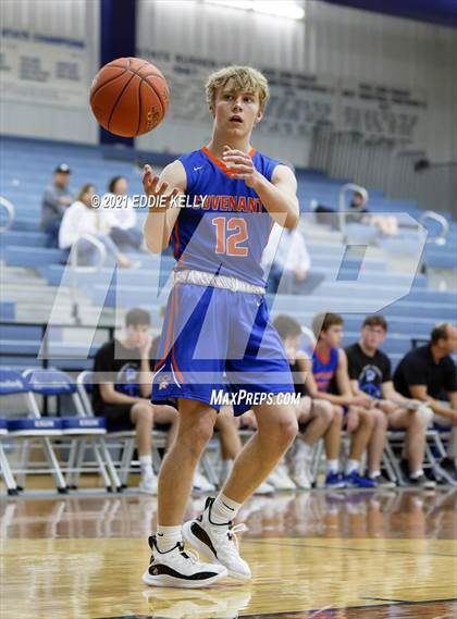 Thumbnail 1 in Trinity Christian vs Covenant Christian (Krum Invitational) photogallery.