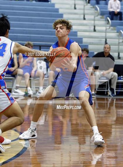 Thumbnail 2 in Trinity Christian vs Covenant Christian (Krum Invitational) photogallery.