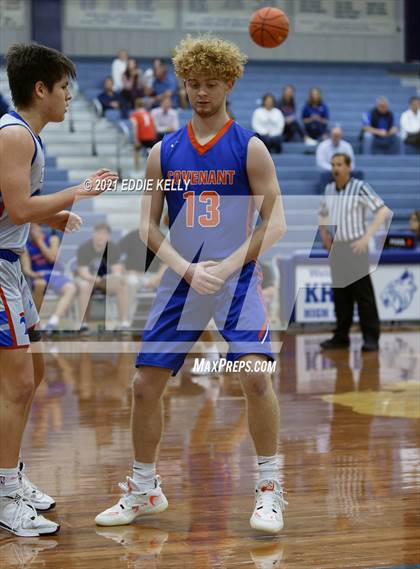 Thumbnail 2 in Trinity Christian vs Covenant Christian (Krum Invitational) photogallery.