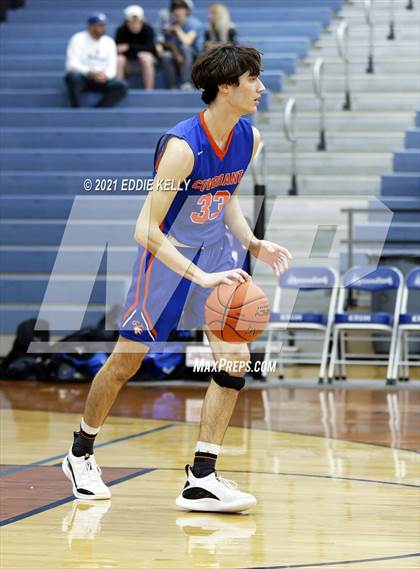 Thumbnail 2 in Trinity Christian vs Covenant Christian (Krum Invitational) photogallery.