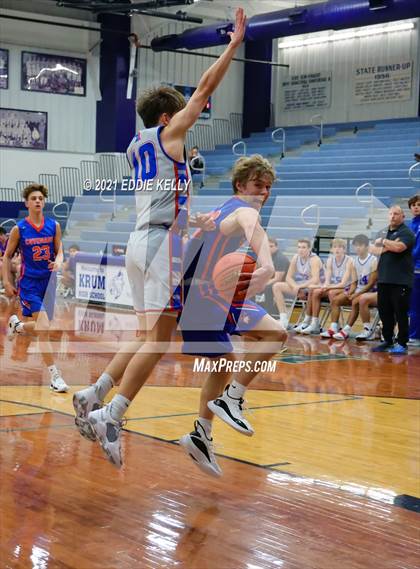 Thumbnail 2 in Trinity Christian vs Covenant Christian (Krum Invitational) photogallery.