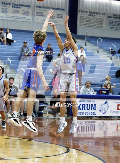 Thumbnail 3 in Trinity Christian vs Covenant Christian (Krum Invitational) photogallery.