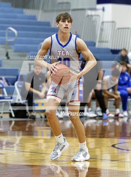 Thumbnail 2 in Trinity Christian vs Covenant Christian (Krum Invitational) photogallery.