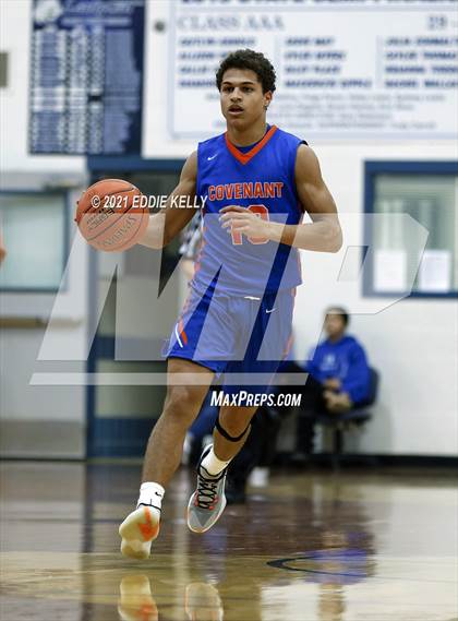 Thumbnail 2 in Trinity Christian vs Covenant Christian (Krum Invitational) photogallery.