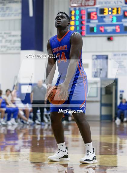 Thumbnail 1 in Trinity Christian vs Covenant Christian (Krum Invitational) photogallery.