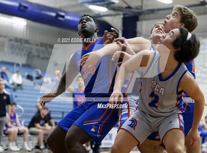 Thumbnail 2 in Trinity Christian vs Covenant Christian (Krum Invitational) photogallery.