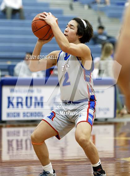 Thumbnail 1 in Trinity Christian vs Covenant Christian (Krum Invitational) photogallery.