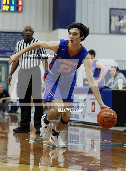 Thumbnail 2 in Trinity Christian vs Covenant Christian (Krum Invitational) photogallery.