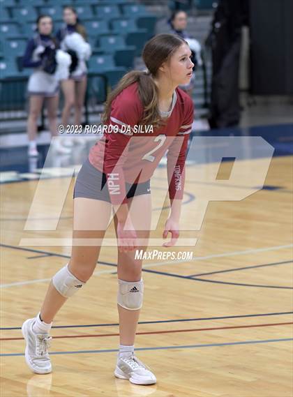 Thumbnail 1 in Seven Lakes vs Tompkins (UIL Volleyball 6A Regional Quarterfinal) photogallery.