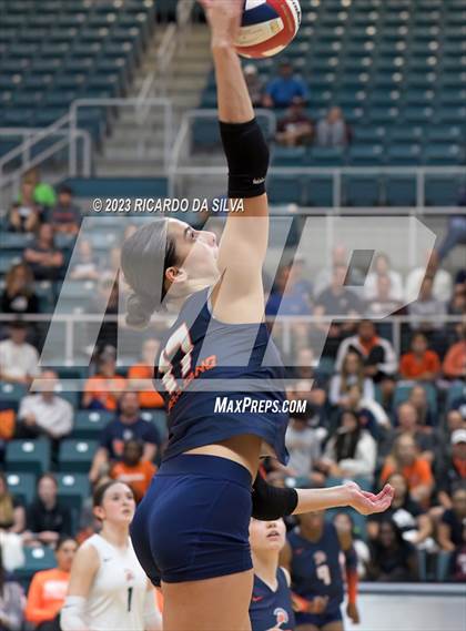 Thumbnail 1 in Seven Lakes vs Tompkins (UIL Volleyball 6A Regional Quarterfinal) photogallery.