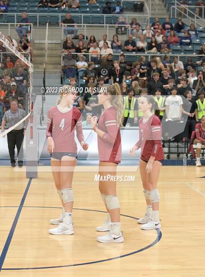 Thumbnail 1 in Seven Lakes vs Tompkins (UIL Volleyball 6A Regional Quarterfinal) photogallery.